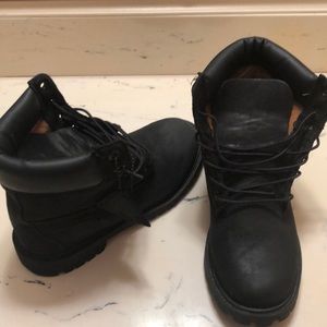 Black Timberland Boots